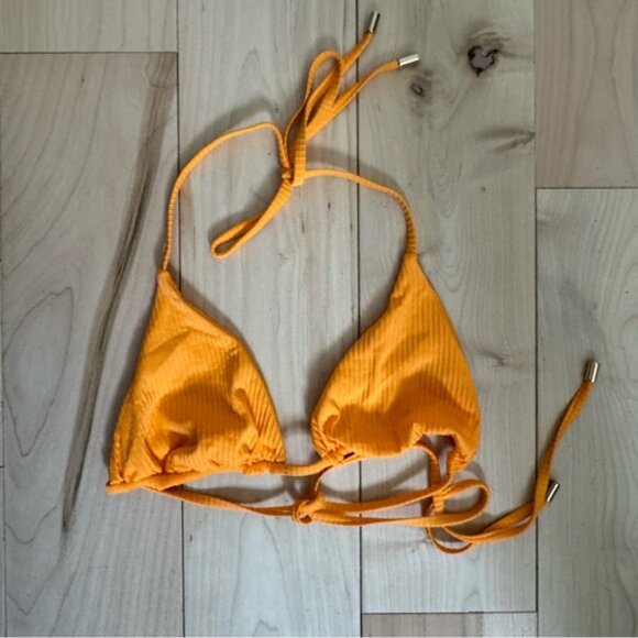 Monday Swimwear PALMA TOP Orange Size‎ Medium - Picture 1 of 3